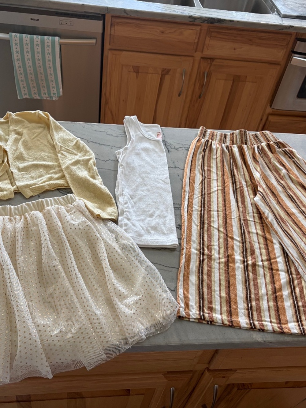 Girls Pants & Top Set Size 8